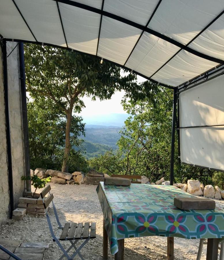 La Casa Dalle Finestre Blu アッバテッジョ エクステリア 写真